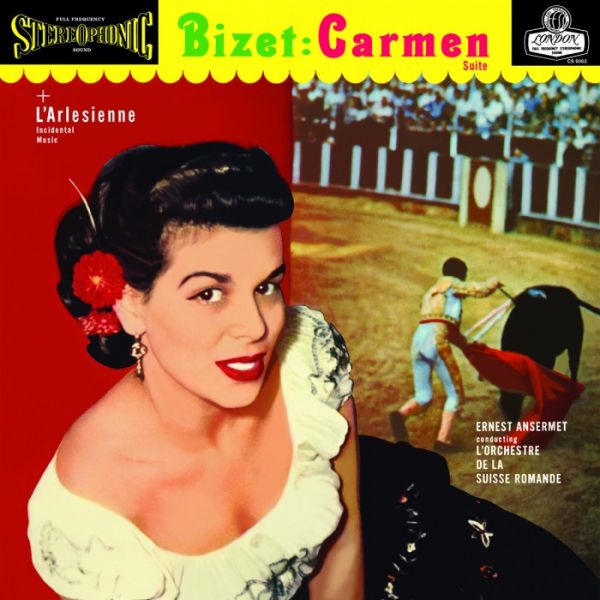 Ernest Ansermet & L'Orchestre de la Suisse Romande - Bizet: Carmen & L'Arlesienne Suite 180g Vinyl D